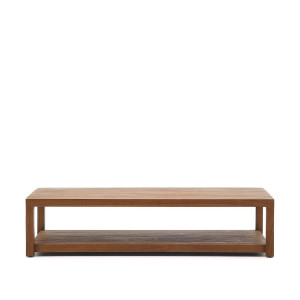 Tavolino da salotto Sashi in legno massiccio di teak 150 x 70 cm