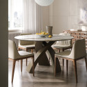 Tavolo Eliseo Ceramic T8028FSC Tonin Casa ambientazione