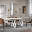 Tavolo Butterfly Ceramic T8070ALC Tonin Casa ambientazione