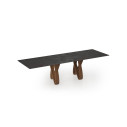Tavolo Butterfly Ceramic T8070ALC Tonin Casa vista