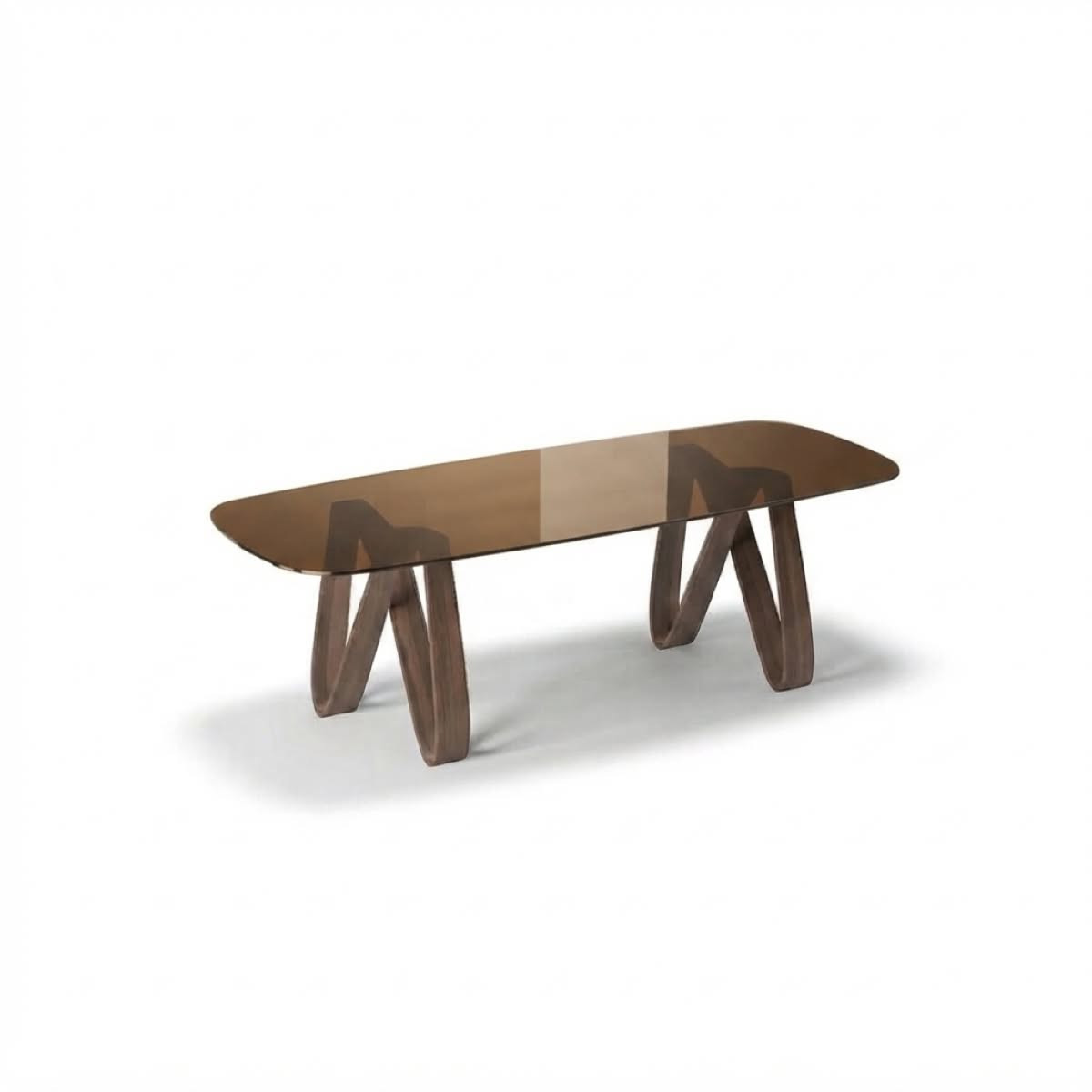 Tavolo Butterfly Glass T8070FSG fisso