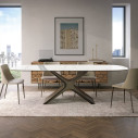 Tavolo Calliope Ceramic T8090ALC Tonin Casa ambientazione