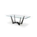Tavolo Reverse Glass T8094FSG Tonin Casa vista