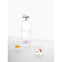 Tabby Cat Tumbler Gatto bianco con coda ambra Ichendorf vista
