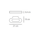 Artemide Talo lampada da parete dimensioni