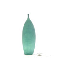 Tank 2 Out lampada da terra In-es.artdesign turchese accesa