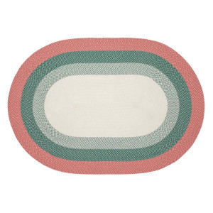Tappeto Dalila in PET verde 160 x 230 cm