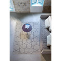 Geomy 2100 Hexas Tappeto 170x240 Kuatro ambientazione