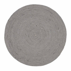 Tappeto rotondo Rodhe 100% PET grigio Ø 150 cm