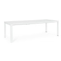 Tavolo allungabile Kiplin 180-240x100 bianco Bizzotto vista
