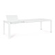 Tavolo allungabile Kiplin 180-240x100 bianco Bizzotto dettaglio