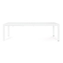 Tavolo allungabile Kiplin 180-240x100 bianco Bizzotto vista