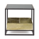 Tavolino con contenitore Mavila 42x42 Bizzotto vista