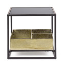 Tavolino con contenitore Mavila 42x42 Bizzotto vista