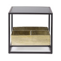 Tavolino con contenitore Mavila 42x42 Bizzotto vista