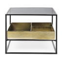 Tavolino con contenitore Mavila 62x62 Bizzotto vista