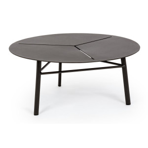 Tavolino Cristobal D80 antracite