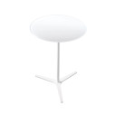 Tavolino Elica alto 07.23 Bontempi Casa bianco