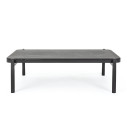 Tavolino Florencia 120x75 antracite Bizzotto vista
