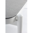 Tavolino Florencia 120x75 bianco Bizzotto dettaglio