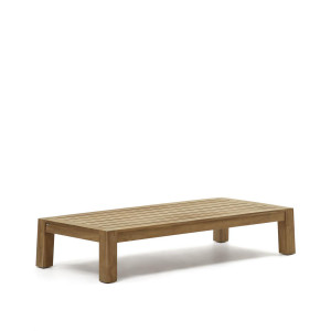 Tavolino Forcanera in teak massiccio 150 x 71 cm