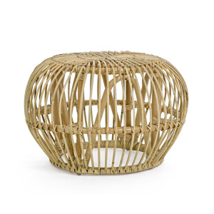 Tavolino-Pouf Doradal naturale