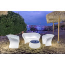 Tavolino TBall luminoso ambientazione outdoor
