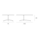 Tavolino Elica TARGET POINT dimensioni