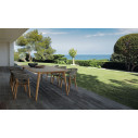 Moon Teak tavolo 260 x 110 Talenti Outdoor ambientazione