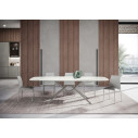 Tavolo Air 43.40 Ingenia Casa piano a botte SuperMarmo Calacatta Supreme lucido