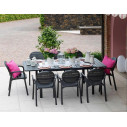 Tavolo Alloro 210 Extensible antracite Nardi ambientazione