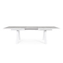 Tavolo allungabile Krion 205-265x103 bianco Bizzotto vista