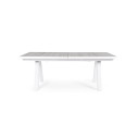 Tavolo allungabile Krion 205-265x103 bianco Bizzotto vista