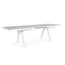 Tavolo allungabile Krion 205-265x103 bianco Bizzotto vista