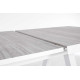 Tavolo allungabile Krion 205-265x103 bianco Bizzotto dettaglio