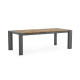 Tavolo allungabile Cameron 228-294x100 antracite Bizzotto vista