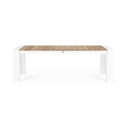 Tavolo allungabile Cameron 228-294x100 bianco Bizzotto vista