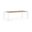 Tavolo allungabile Cameron 228-294x100 bianco Bizzotto vista