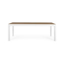 Tavolo allungabile Elias 200/300x95 bianco Bizzotto vista