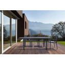 Tavolo allungabile Hilde 140/210x77 antracite Bizzotto ambientazione