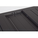 Tavolo allungabile Hilde 140/210x77 antracite Bizzotto dettaglio