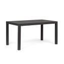 Tavolo allungabile Hilde 140/210x77 antracite Bizzotto vista