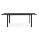 Tavolo allungabile Hilde 140/210x77 antracite Bizzotto vista