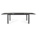Tavolo allungabile Hilde 160/240x90 antracite Bizzotto vista