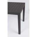 Tavolo allungabile Hilde 160/240x90 antracite Bizzotto dettaglio