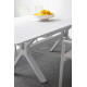 Tavolo allungabile Kenyon 180/240x100 bianco Bizzotto dettaglio