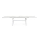 Tavolo allungabile Kenyon 180/240x100 bianco Bizzotto vista