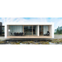 Tavolo allungabile Kenyon 200/300x110 antracite Bizzotto ambientazione
