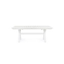 Tavolo allungabileKenyon 200/300x110 bianco Bizzotto vista