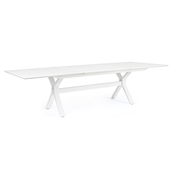 Tavolo allungabile Kenyon 200/300x110 bianco